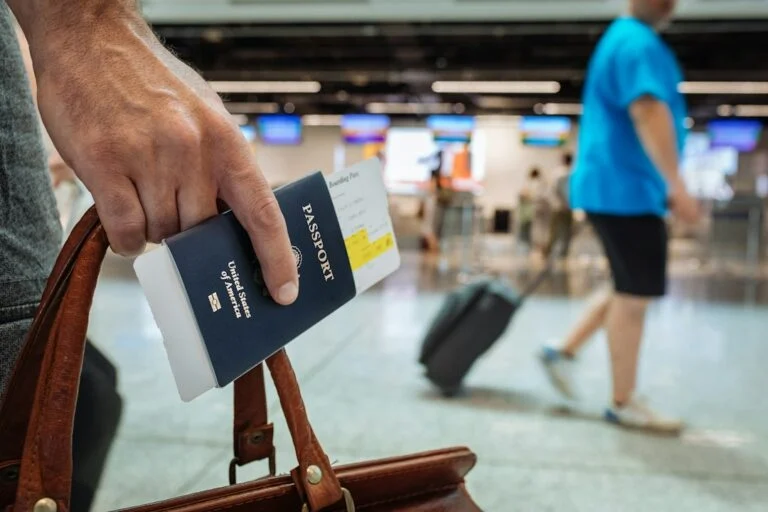Travel documents — illustrative photograph
