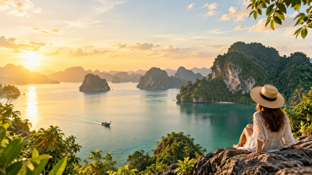 Southern Vietnam landscape