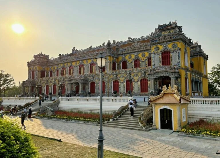 A historic site in Hue, central Vietnam