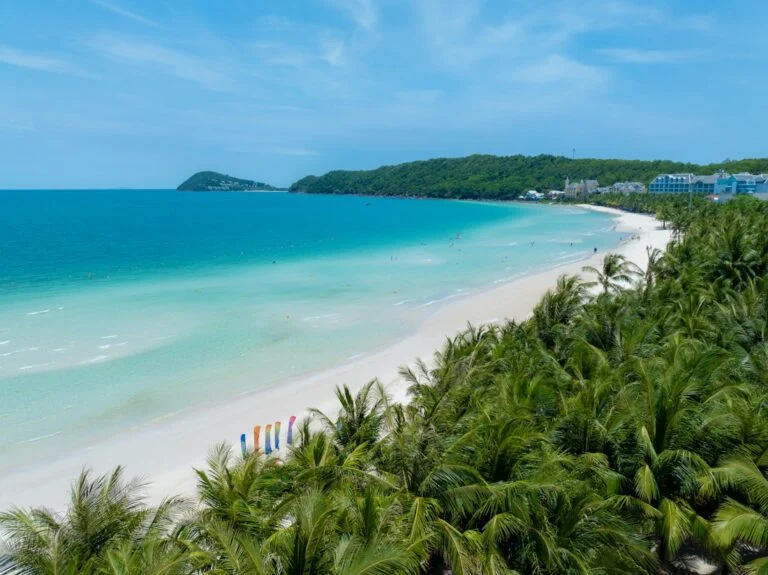 Coastal scenery on Vietnam's Phu Quoc island