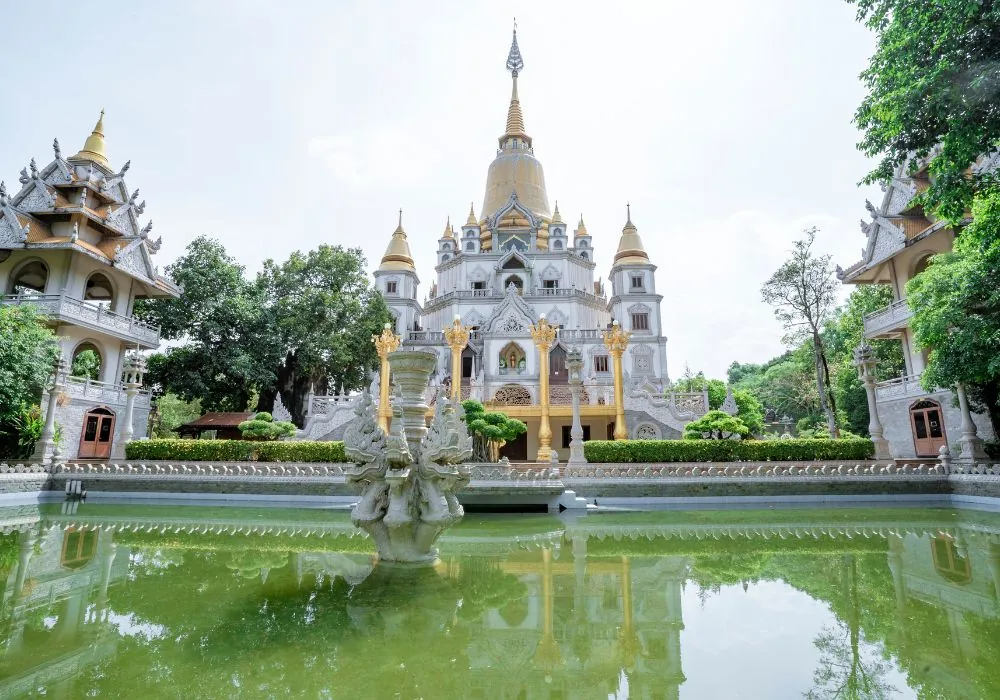 Buu Long Pagoda is a serene retreat offering a sense of spiritual peace.