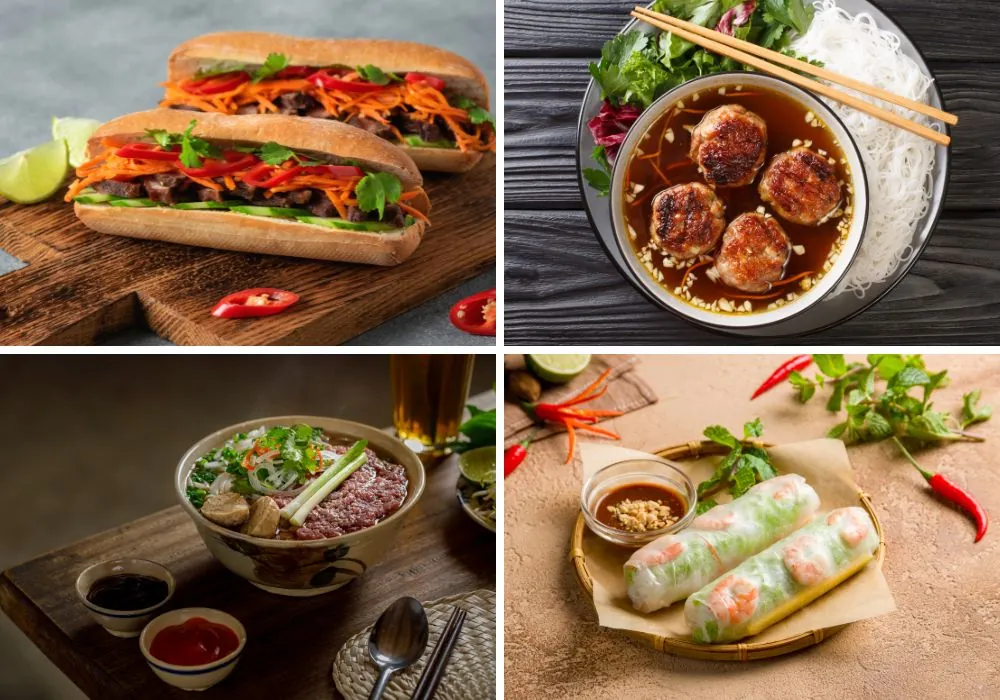 Distinctive dishes in Vietnamese cuisine