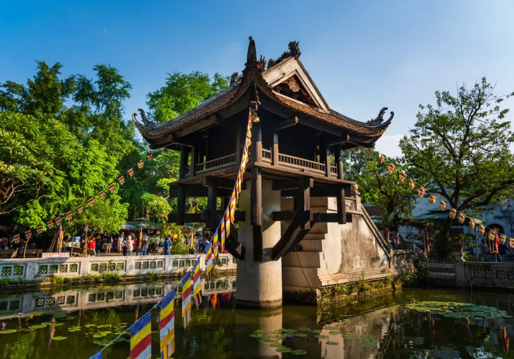 One Pillar Pagoda – Ancient architecture in Hanoi