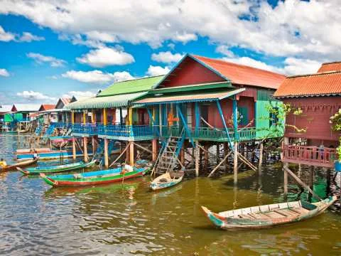 Life on Tonle Sap Lake — Near Siem Reap