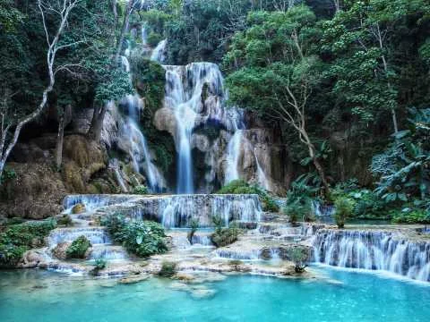 Kuang Si Waterfalls — Near Luang Prabang